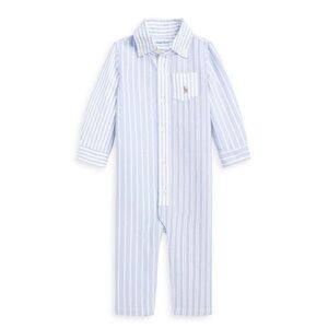 Ralph Lauren Classic Striped Oxford Coverall
